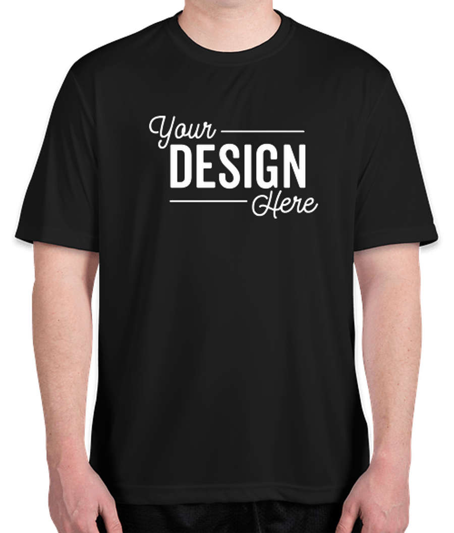 Sport-Tek Tall Competitor Performance Shirt in Black