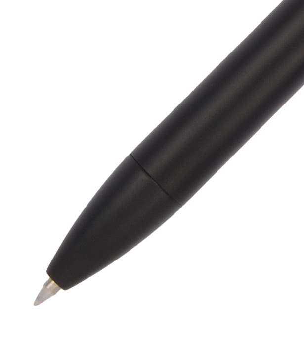 Laser Engraved Wellable Recycled Brass Gel Pen (black ink)