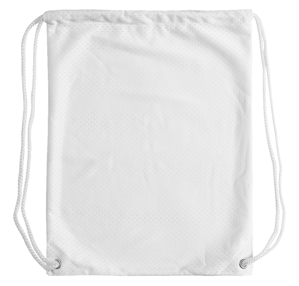 Jersey Mesh Drawstring Bag-default