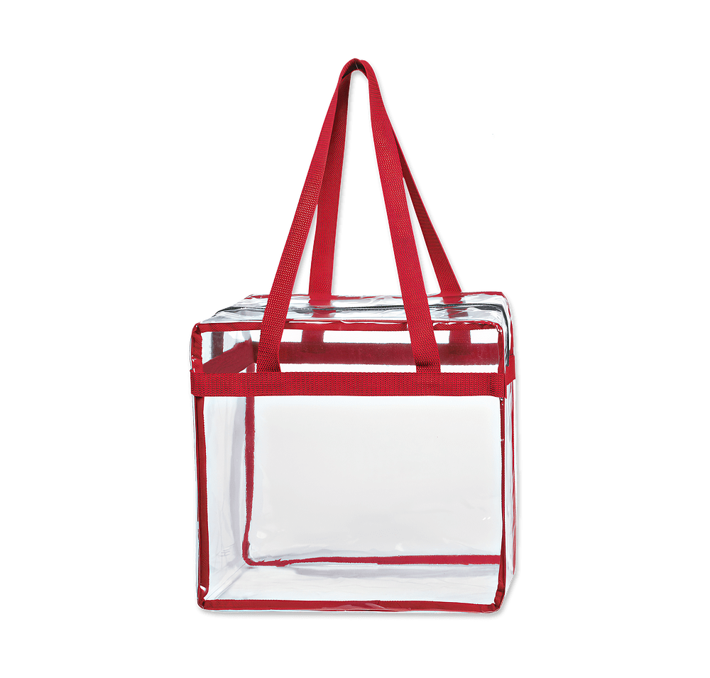 Clear EVA Zippered Tote Bag-default