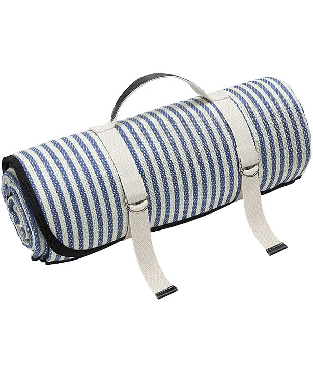 Hampton Outdoor Picnic Blanket with Straps Closure