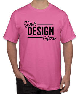 Canada - Gildan 100% Cotton T-shirt - Color: Azalea