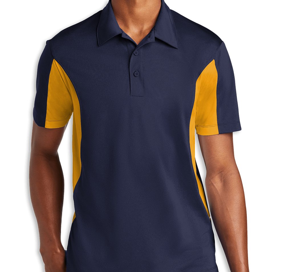 Sport-Tek Sport-Wick Colorblock Micro Pique Performance Polo-default