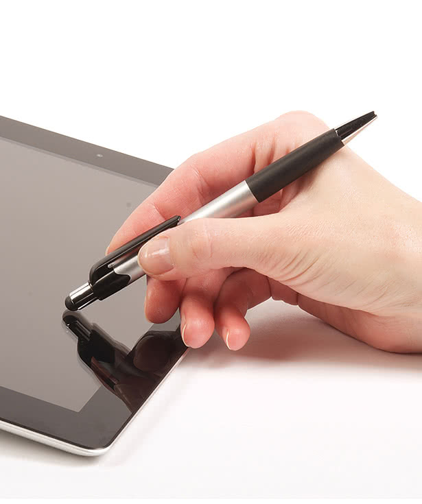 Mardi Gras Touch Stylus Pen (black ink)