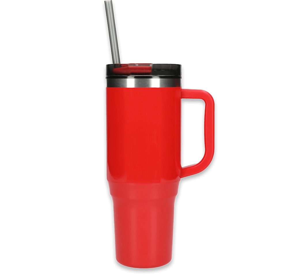 40 oz. Thor Stainless Steel Eco Tumbler with Straw-default