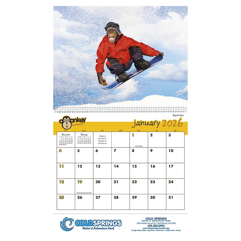 Monkey Business Calendar