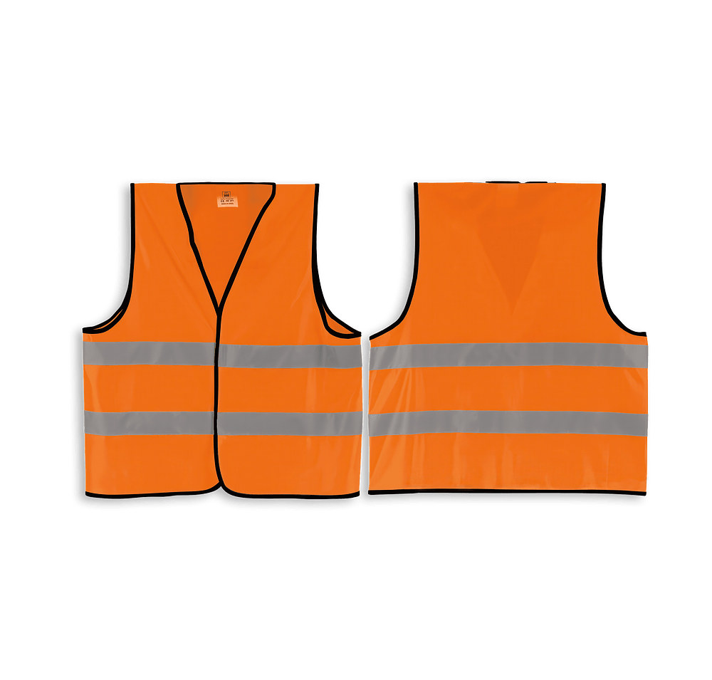 Reflective Stripe Safety Vest-default