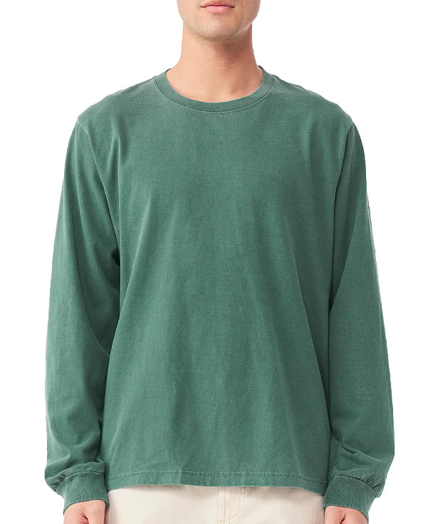 Bella + Canvas Heavyweight Garment-Dyed Long Sleeve T-shirt