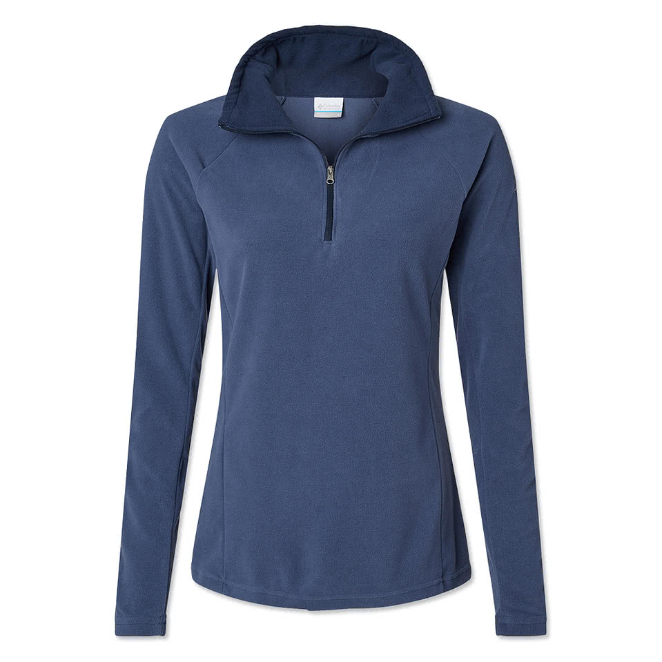 Columbia Women's Glacial IV Half Zip Fleece Pullover - Embroidered