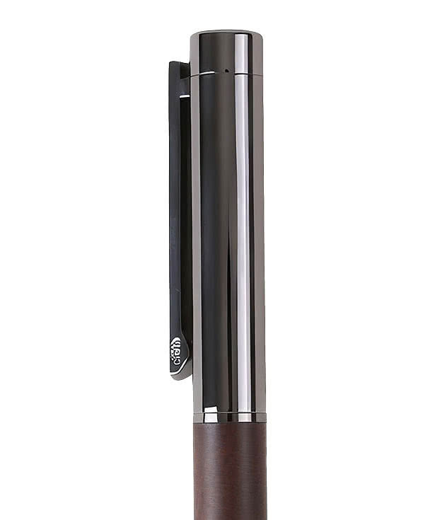 Laser Engraved Luxwood Rollerball Gel Pen (black ink)