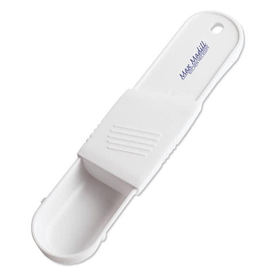 Adjustable Measuring Spoon in White
