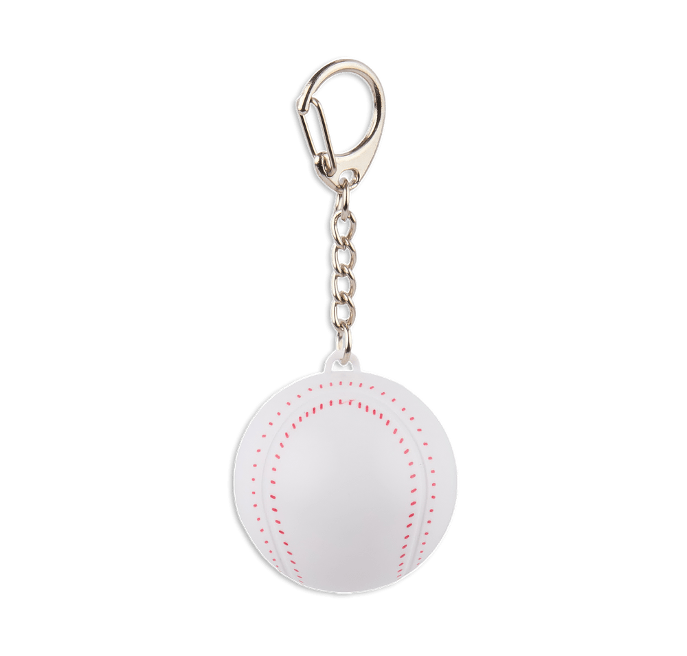Baseball SPF 15 Lip Balm Keychain-default