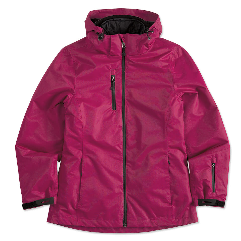 Port Authority Women's 3-in-1 Waterproof Vortex System Jacket - Embroidered