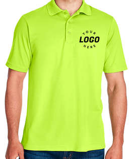 Core 365 Performance Polo - Embroidered - Color: Safety Yellow