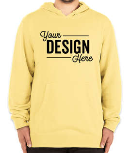 Independent Trading Pigment Dyed Pullover Hoodie - Color: Pigment Yellow