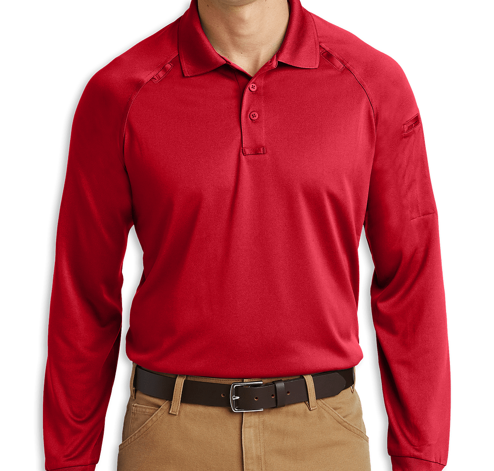 CornerStone Select Snag-Proof Tactical Long Sleeve Polo-default