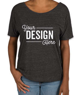 Bella + Canvas Women's Flowy Slub T-shirt