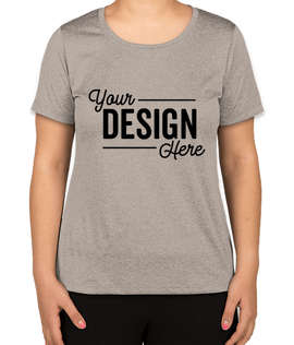 Sport-Tek Women's Heather Contender Performance Shirt - Color: Vintage Heather