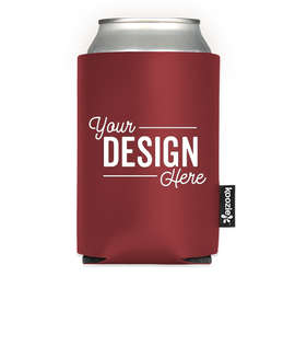 Deluxe Vinyl Foldable Can KOOZIE ® - Color: Maroon