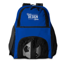 High Five Ball Backpack - Color: Royal / White