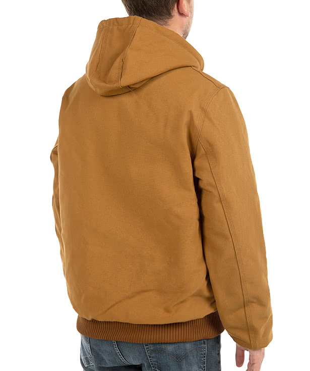 Carhartt Water Repellent Flannel Lined Hooded Jacket - Printed