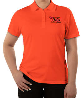 Canada - Core 365 Women's Performance Polo - Color: Campus Orange