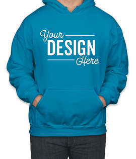 Gildan Midweight 50/50 Pullover Hoodie - Color: Sapphire
