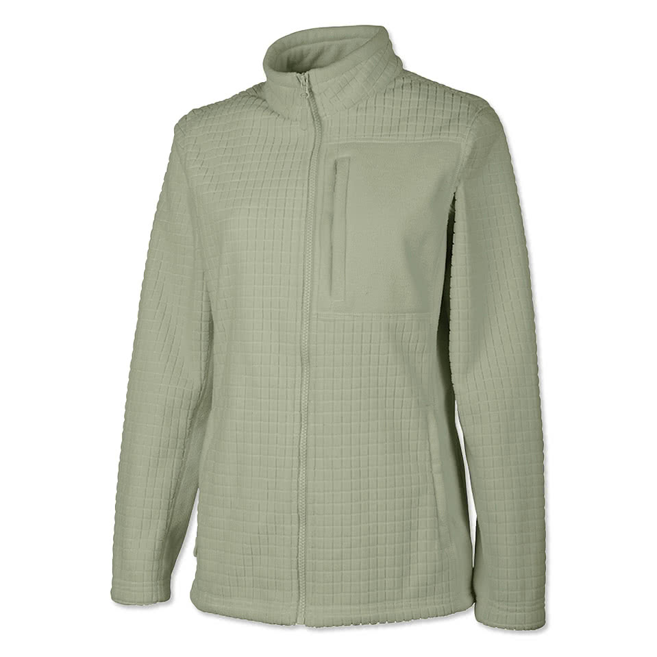 Charles River Women's Terrain Textured Fleece Jacket