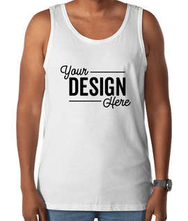 Gildan Softstyle Cotton Tank - Color: White