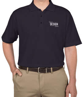 Adidas ClimaLite Performance Polo - Color: Navy / White
