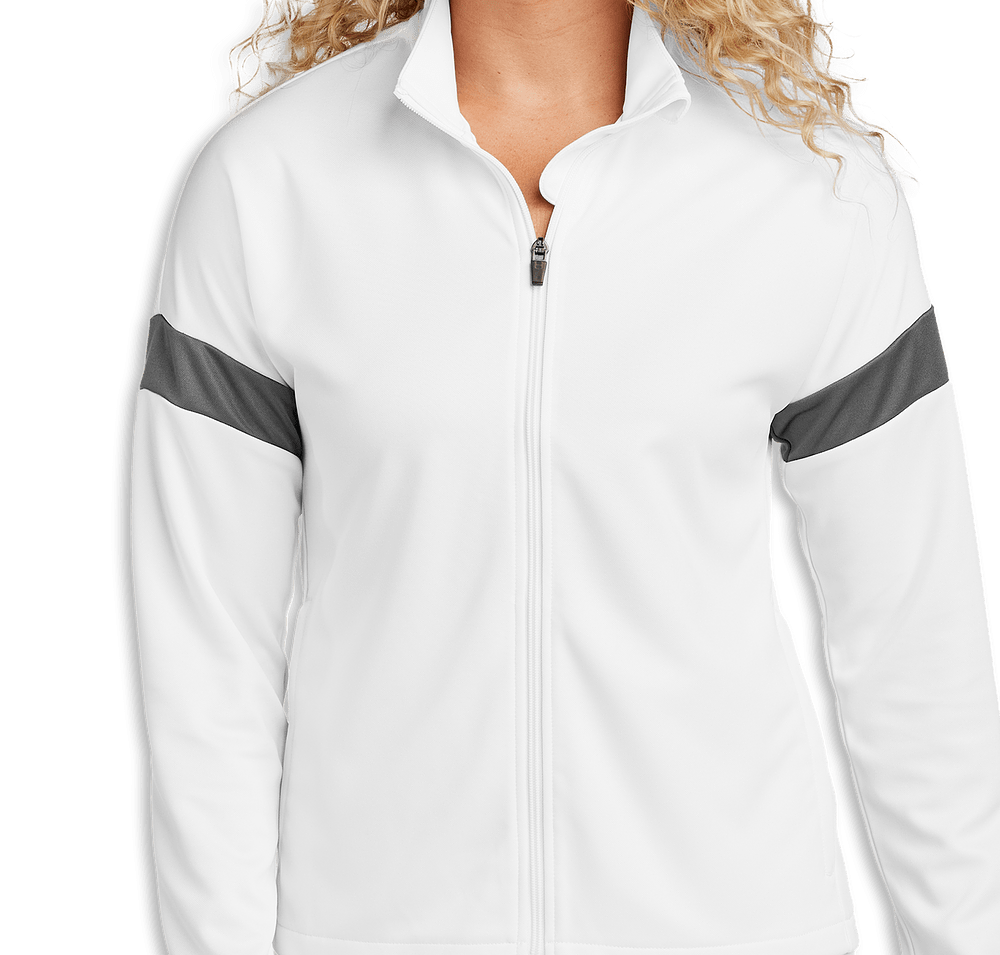 Sport-Tek Women's Recycled Travel Track Jacket-default