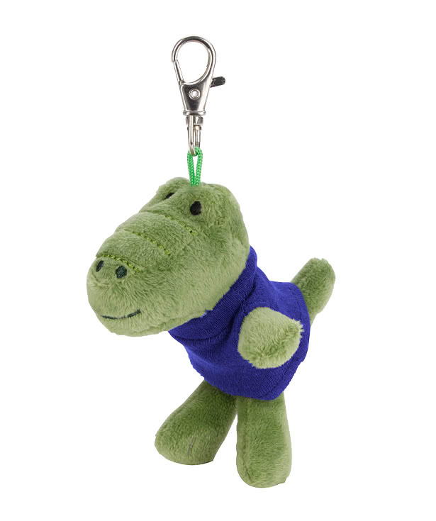 Full Color Wild Bunch 4" Gator Plush Animal Keychain