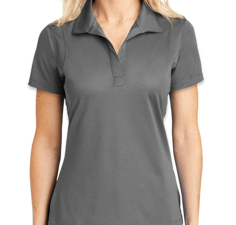 Sport-Tek Women's Sport-Wick Micro Pique Performance Polo - Printed-default