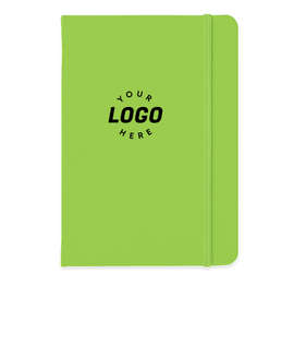 Medium Bound Notebook - Color: Green-Lime