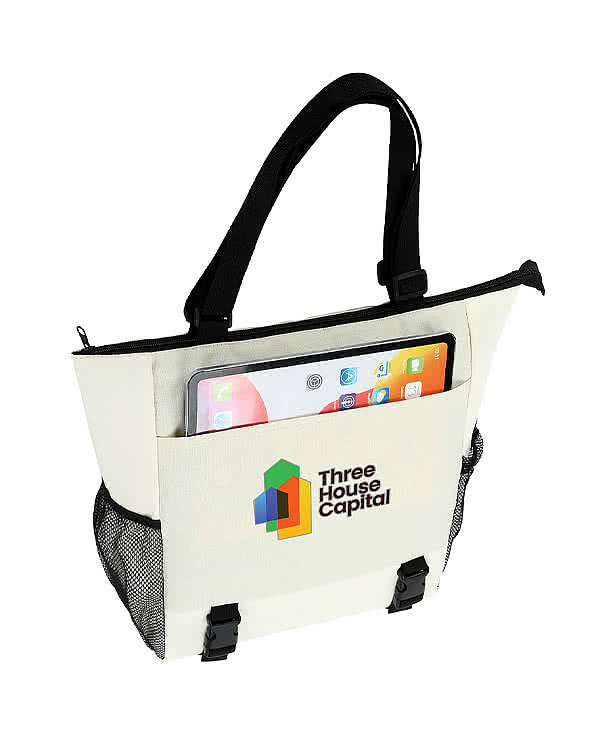 Halsted Ripstop and Washed Nylon Zippered Tote Bag