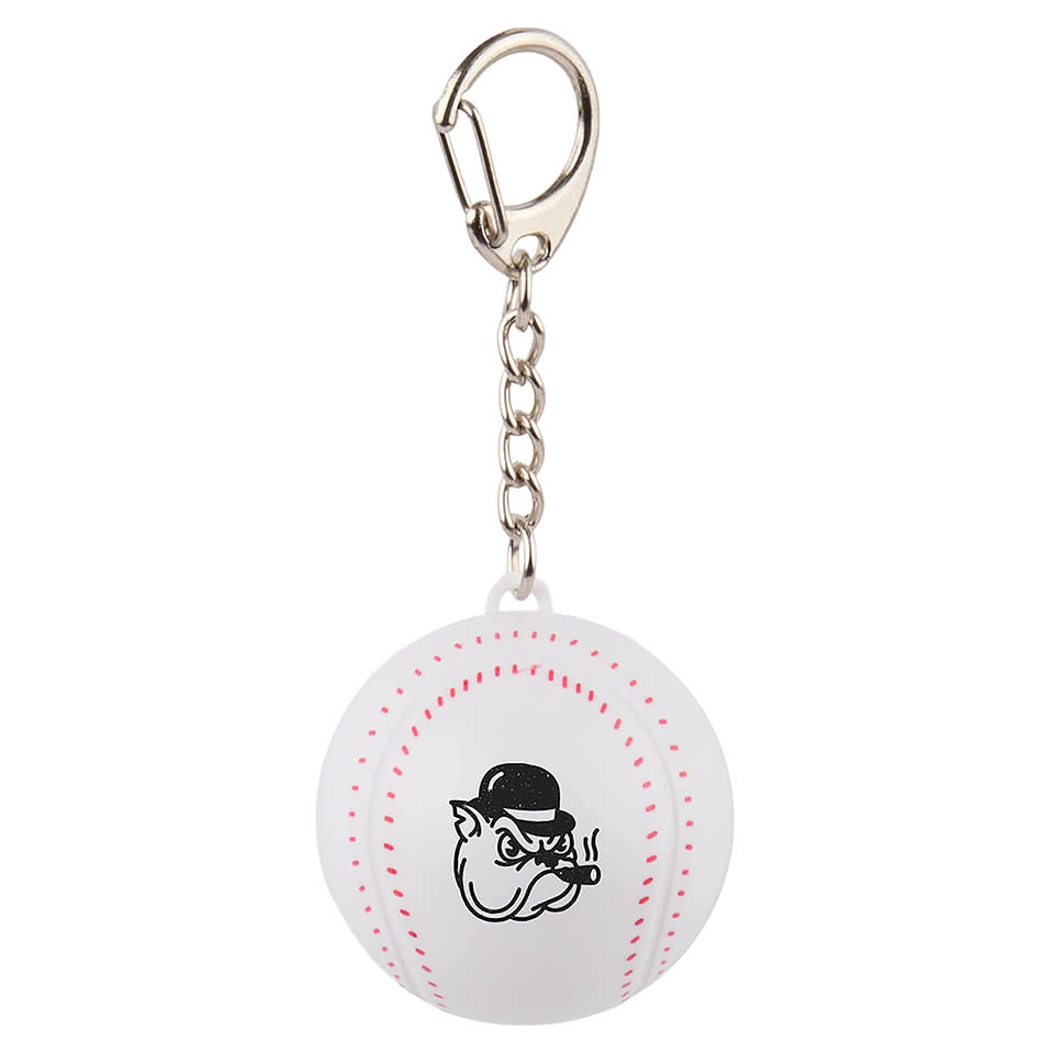 Baseball SPF 15 Lip Balm Keychain