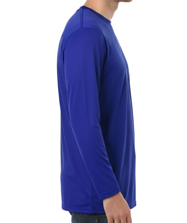 Blue Generation Value BLU-X-DRI Long Sleeve Performance Shirt