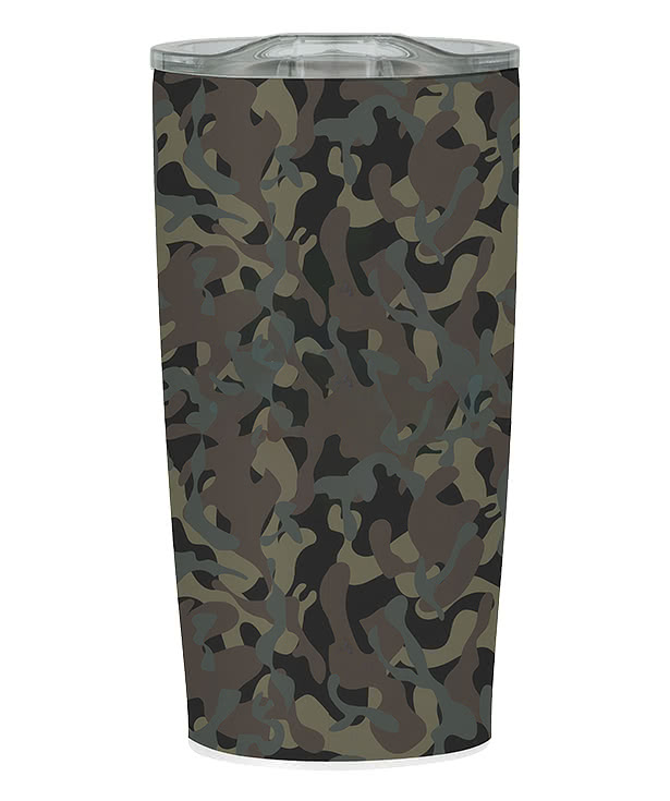 Full Color 20 oz. Marshland Camo Himalayan Stainless Steel Tumbler