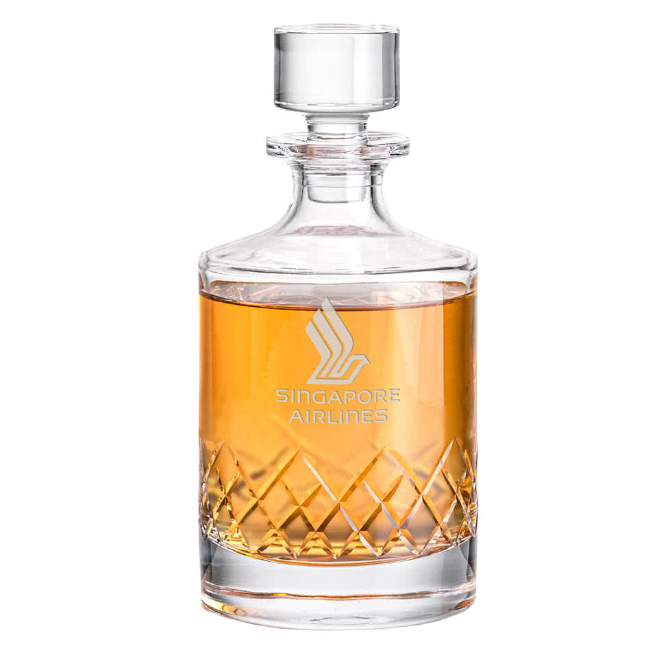 Laser Etched 28 oz. Heceta Decanter with Lid