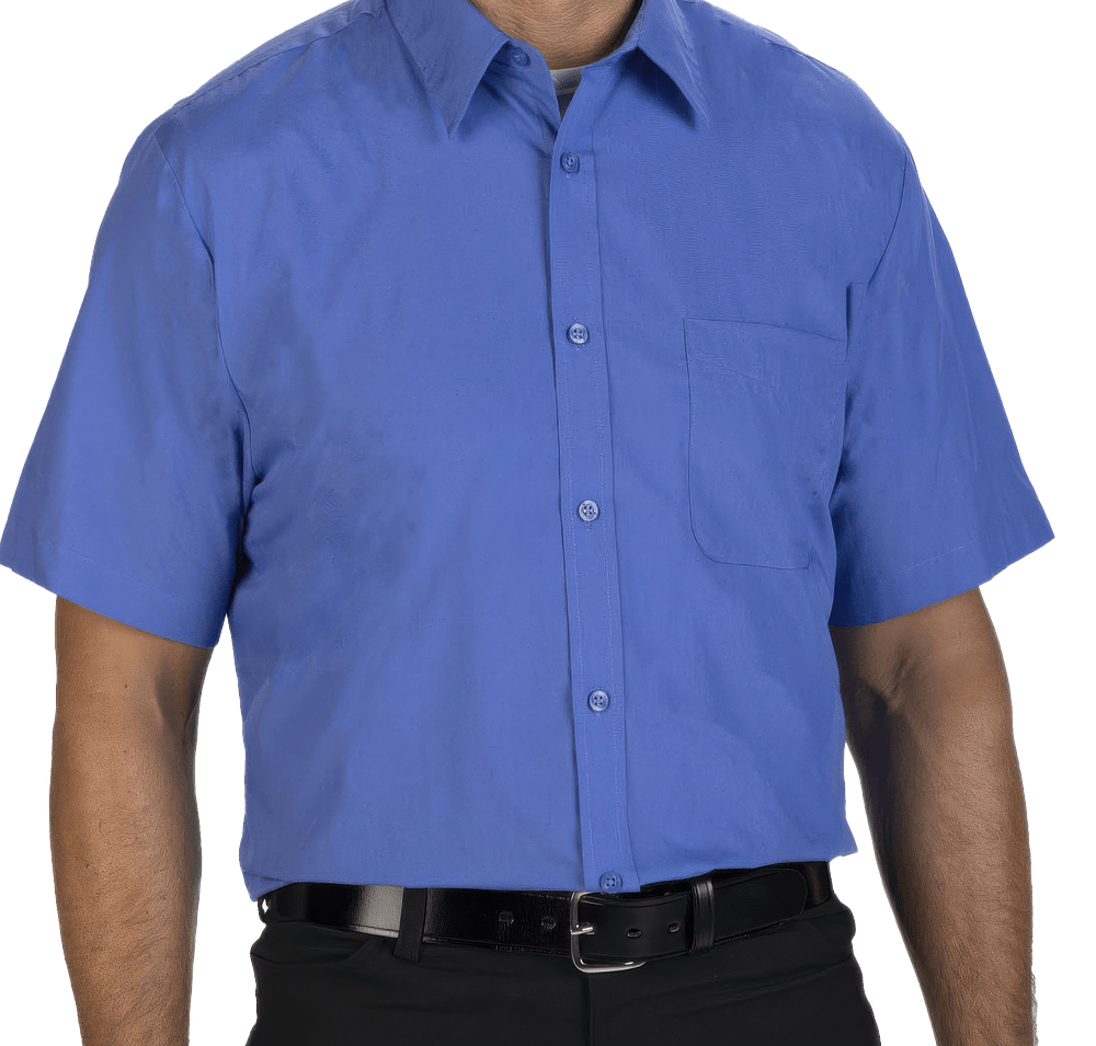 Edwards Essential Wrinkle-Free Short Sleeve Dress Shirt-default
