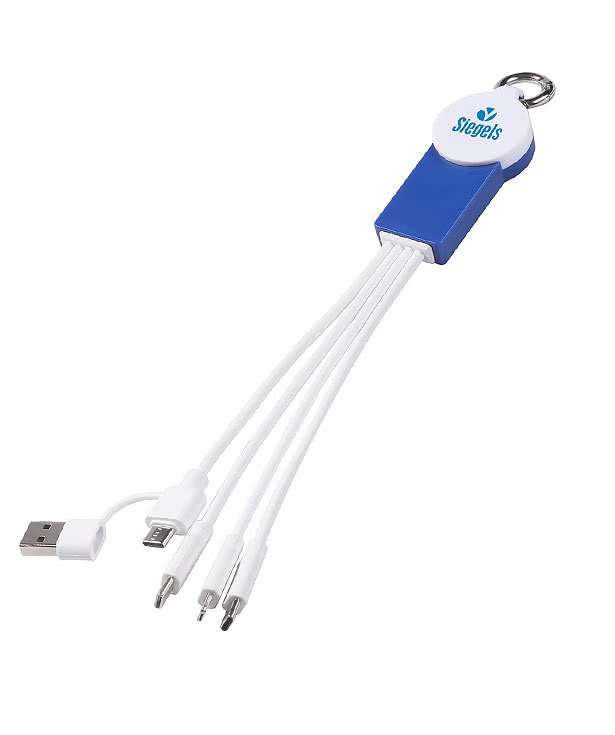 Tribute 4-in-1 Charging Cable with Watch Charger