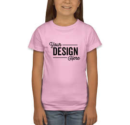 LAT Youth Girls Longer Length Jersey T-shirt