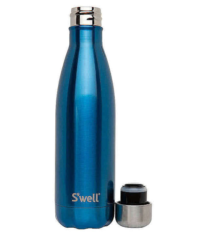 Swell Water Bottle, Blue Suede, 17 oz