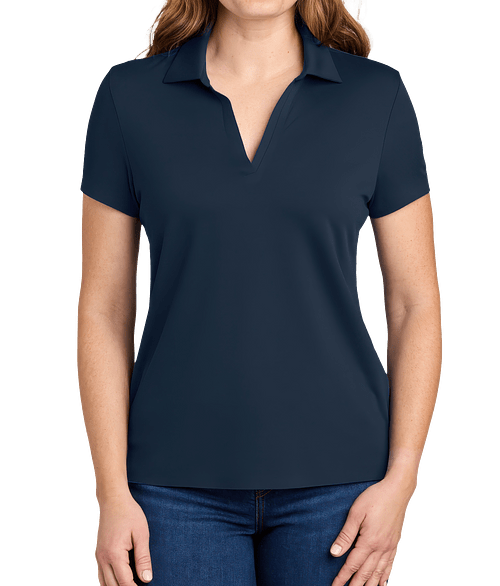 MiiR Women’s Alta Recycled Performance Polo in Indigo Navy