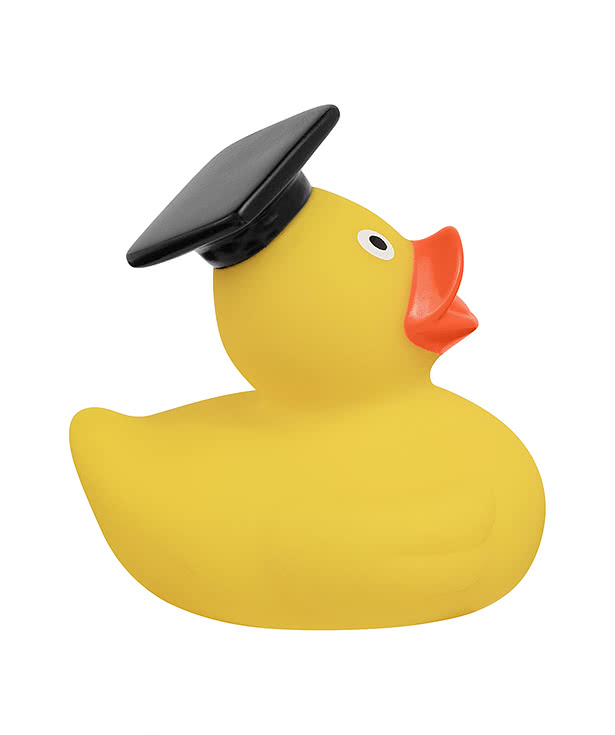 Education Graduation Rubber Duck