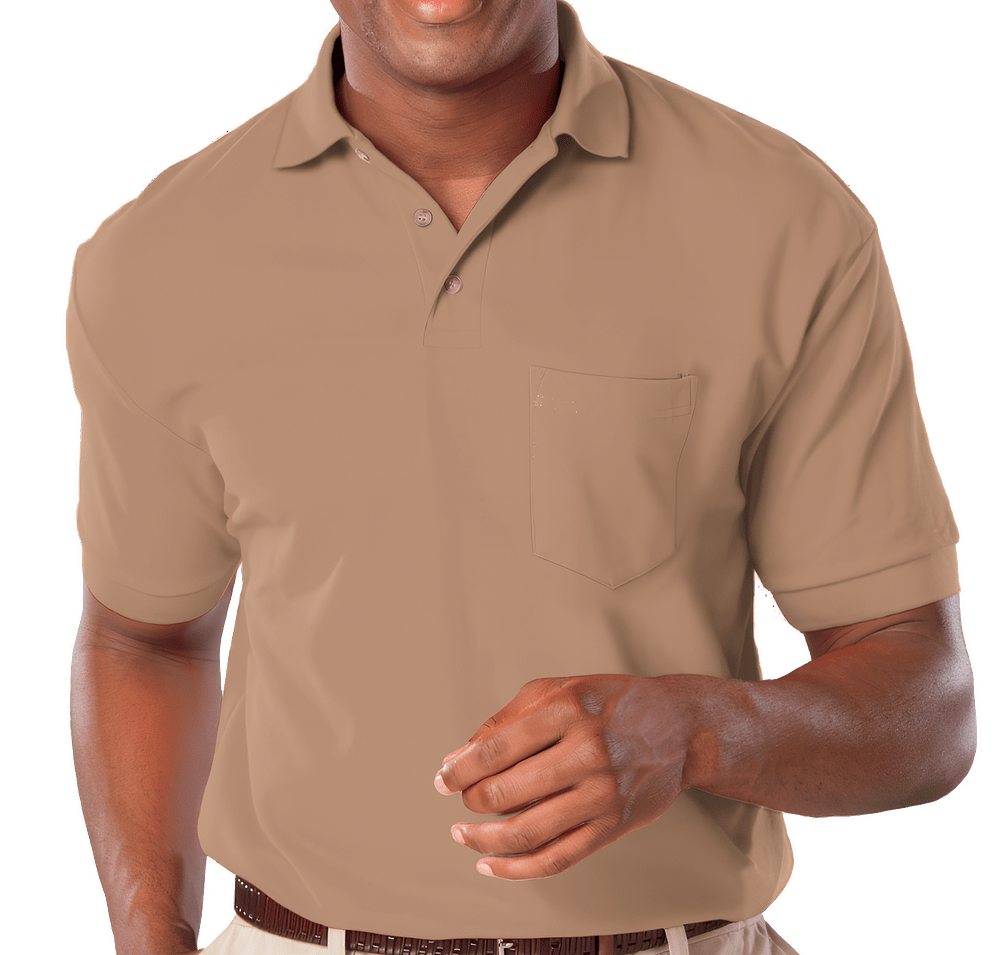 Blue Generation Superblend Easy-Care Pique Pocket Polo - Embroidered-default