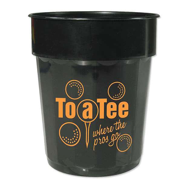 16 oz. Fluted Plastic Stadium Cup