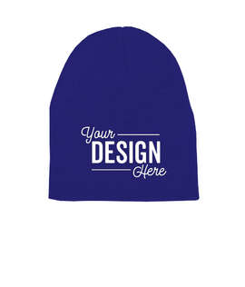 Yupoong Solid Beanie - Color: Royal