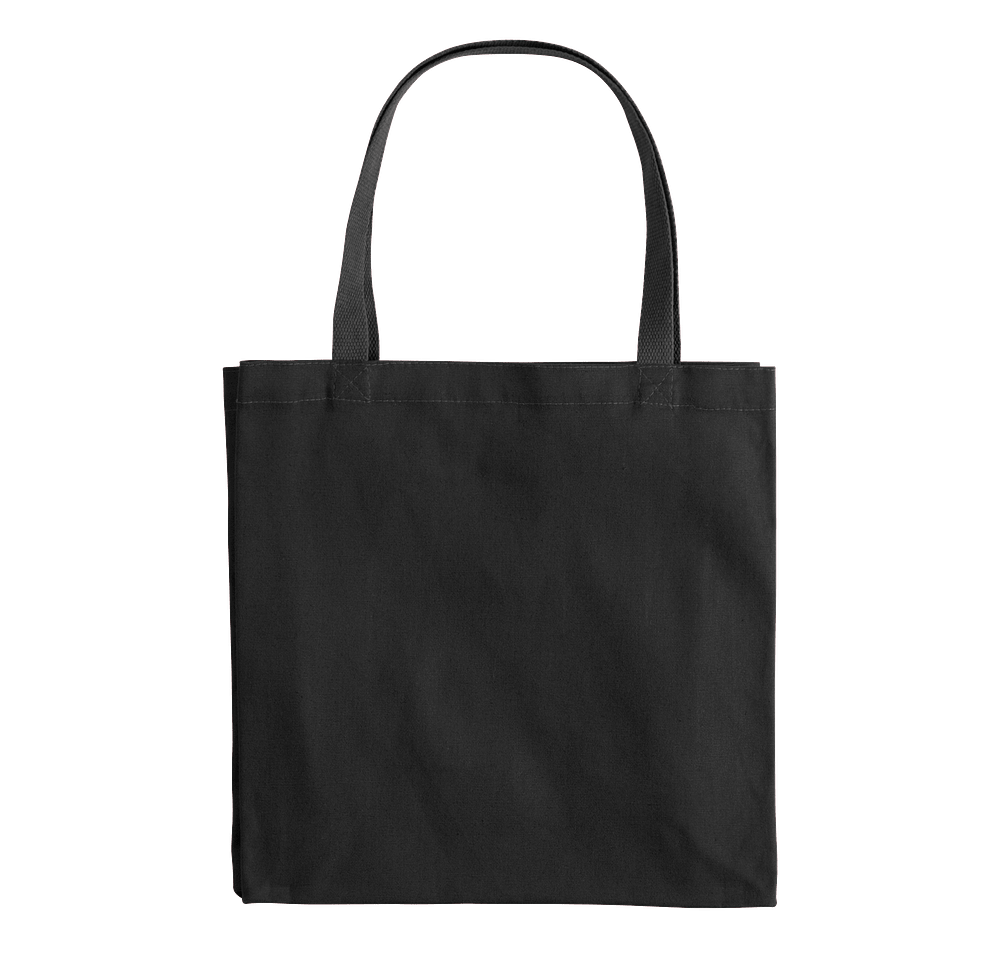 Medium Gusseted 100% Cotton Canvas Tote Bag-default