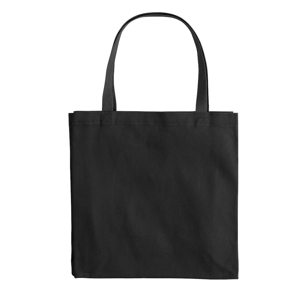 Embroidered Large Gusseted Midweight 100% Cotton Canvas Tote Bag-default